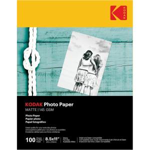 imageKODAK Picture Paper Vivid 4quotx6quot 100 count 66lb230gm2 weight 119 mil thickness Vivid color picture paper THIS PRODUCT IS NOT COMPATIBLE WITH THE KODAK DOCK PRINTERquot85 x 11  100 Sheets