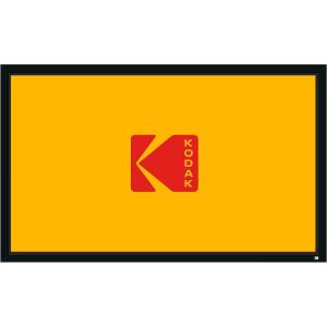 imageKODAK Projector Screen  100 Fixed Frame Home Projection Screen with Black Velvet Frame Durable PVC ampamp Wall Mount Kit  160 View Angle 169 11 Full HD 4K 8K ampamp Active 3D Ready for Movies ampamp Gaming120 
