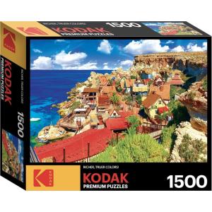 imageKodak 1500 Piece  Famous Popeye Village at Anchor Bay Malta