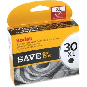 imageKodak 30BXL Ink Cartridge  Black  1 Year Limited Warranty