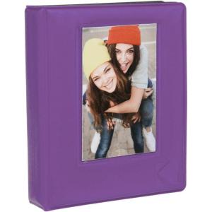 imageKodak 64Pocket Sleek Album w Window Cover for 2x3 Photo Paper Printomatic Shot Mini 2 Purple
