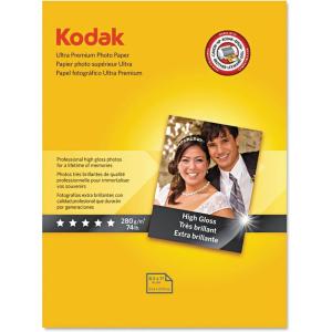 imageKodak 8366353 Ultra Premium Photo Paper 10 mil HighGloss 812 x 11 25 SheetsPack