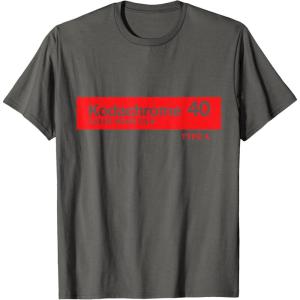 imageKodak Kodachrome 40 TShirtAsphalt Grey