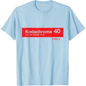imageKodak Kodachrome 40 TShirtBaby Blue