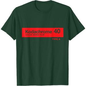 imageKodak Kodachrome 40 TShirtDark Green