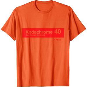 imageKodak Kodachrome 40 TShirtOrange