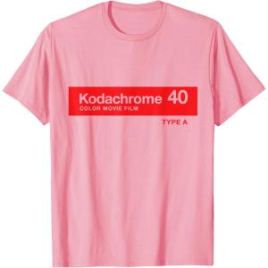 imageKodak Kodachrome 40 TShirtPink