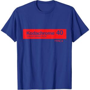 imageKodak Kodachrome 40 TShirtRoyal Blue