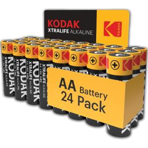 imageKodak Xtralife Alkaline AA Battery 60PackAA Pack of 24