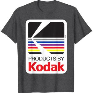 imageProducts By Kodak Vintage Logo TShirtDark Heather Grey