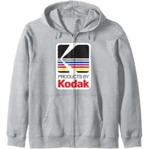 imageProducts by Kodak Vintage Logo Zip HoodieHeather Grey