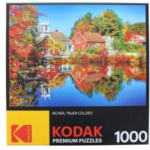 imageRoseArt  Kodak Premium  Autumn in Harrisville New Hampshire  1000 Piece Jigsaw Puzzle for Adults