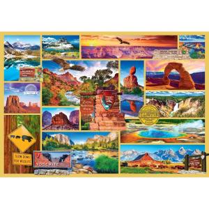 imageRoseArt  Kodak Premium  Balloons in Flight  1500 Piece Jigsaw Puzzle for AdultsUS National Parks