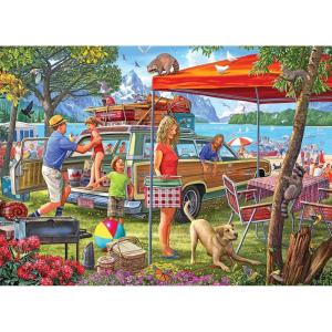 imageRoseArt  Kodak Premium  Bird Bath Garden  1000 Piece Jigsaw Puzzle for AdultsFamily Beach Vacation