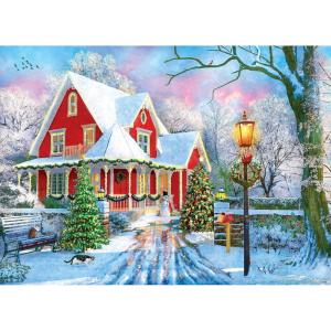 imageRoseArt  Kodak Premium  Christmas Eve Delivery  1000 Piece Jigsaw Puzzle for AdultsChristmas at Home