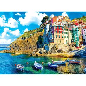 imageRoseArt  Kodak Premium  Cinque Terre Riomaggiore Village Italy  1500 Piece Jigsaw Puzzle for AdultsCinque Terra