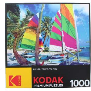 imageRoseArt  Kodak Premium  Hunsett Mill and The River Ant Norfolk England  1000 Piece Jigsaw Puzzle for AdultsBoats in Port Kouloura
