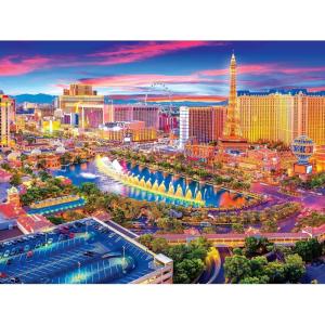 imageRoseArt  Kodak Premium  Las Vegas Strip  550 Piece Jigsaw Puzzle for AdultsLas Vegas Strip