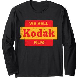 imageVintage We Sell Kodak Film Retail sign design Long Sleeve TShirtBlack