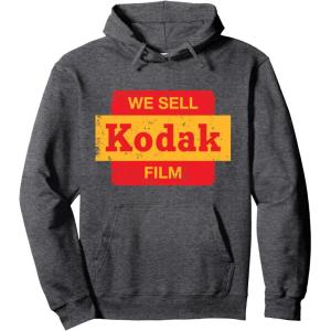 imageVintage We Sell Kodak Film Retail sign design Pullover HoodieDark Heather Grey