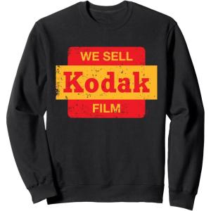 imageVintage We Sell Kodak Film Retail sign design SweatshirtBlack