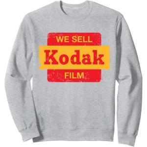 imageVintage We Sell Kodak Film Retail sign design SweatshirtHeather Grey