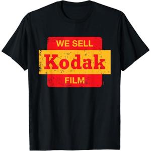 imageVintage We Sell Kodak Film Retail sign design TShirtBlack