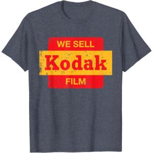 imageVintage We Sell Kodak Film Retail sign design TShirtHeather Blue