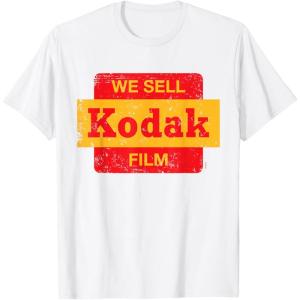 imageVintage We Sell Kodak Film Retail sign design TShirtWhite