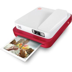 imageZink KODAK Smile Classic Digital Instant Camera for 35 x 425 Zink Photo Paper  Bluetooth 16MP Pictures RedRed