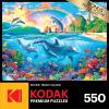 imageRoseArt  Kodak Premium  Love Coffee  550 Piece Jigsaw Puzzle for AdultsDolphin Paradise