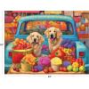 imageRoseArt  Kodak Premium  Puppies on a Picnic  350 Piece Jigsaw Puzzle for AdultsPickup Pups