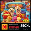 imageRoseArt  Kodak Premium  Puppies on a Picnic  350 Piece Jigsaw Puzzle for AdultsPickup Pups