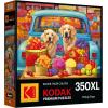 imageRoseArt  Kodak Premium  Puppies on a Picnic  350 Piece Jigsaw Puzzle for AdultsPickup Pups