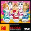 imageRoseArt  Kodak Premium  Puppies on a Picnic  350 Piece Jigsaw Puzzle for AdultsSneaky Kats II