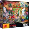 imageRoseArt  Kodak Premium Collector  Little Italian Curiosity Shop  2000 Piece Jigsaw Puzzle for AdultsLittle Italian Curiosity Shop