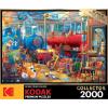 imageRoseArt  Kodak Premium Collector  Little Italian Curiosity Shop  2000 Piece Jigsaw Puzzle for AdultsTrain Station