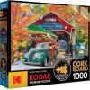 imageRoseArt  Kodak Premium Cork  Covered Bridge  1000 Piece Jigsaw Puzzle for AdultsCovered Bridge