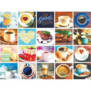 imageRoseArt  Kodak Premium  Love Coffee  550 Piece Jigsaw Puzzle for AdultsLove Coffee