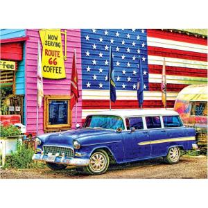 imageRoseArt  Kodak Premium  Route 661000 Piece Jigsaw Puzzle for AdultsRoute 66