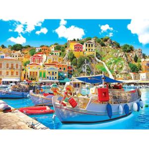 imageRoseArt  Kodak Premium  Route 661000 Piece Jigsaw Puzzle for AdultsSymi with Boats