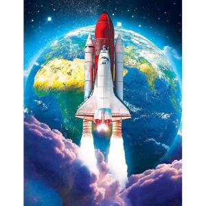 imageRoseArt  Kodak Premium  Space Shuttle Launch  100 Piece Jigsaw Puzzle for AdultsSpace Shuttle Launch