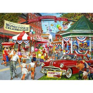 imageRoseArt  Kodak Premium Collector  Little Italian Curiosity Shop  2000 Piece Jigsaw Puzzle for AdultsHometown Celebration