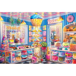 imageRoseArt  Kodak Premium Collector  Little Italian Curiosity Shop  2000 Piece Jigsaw Puzzle for AdultsMain Street Bakery