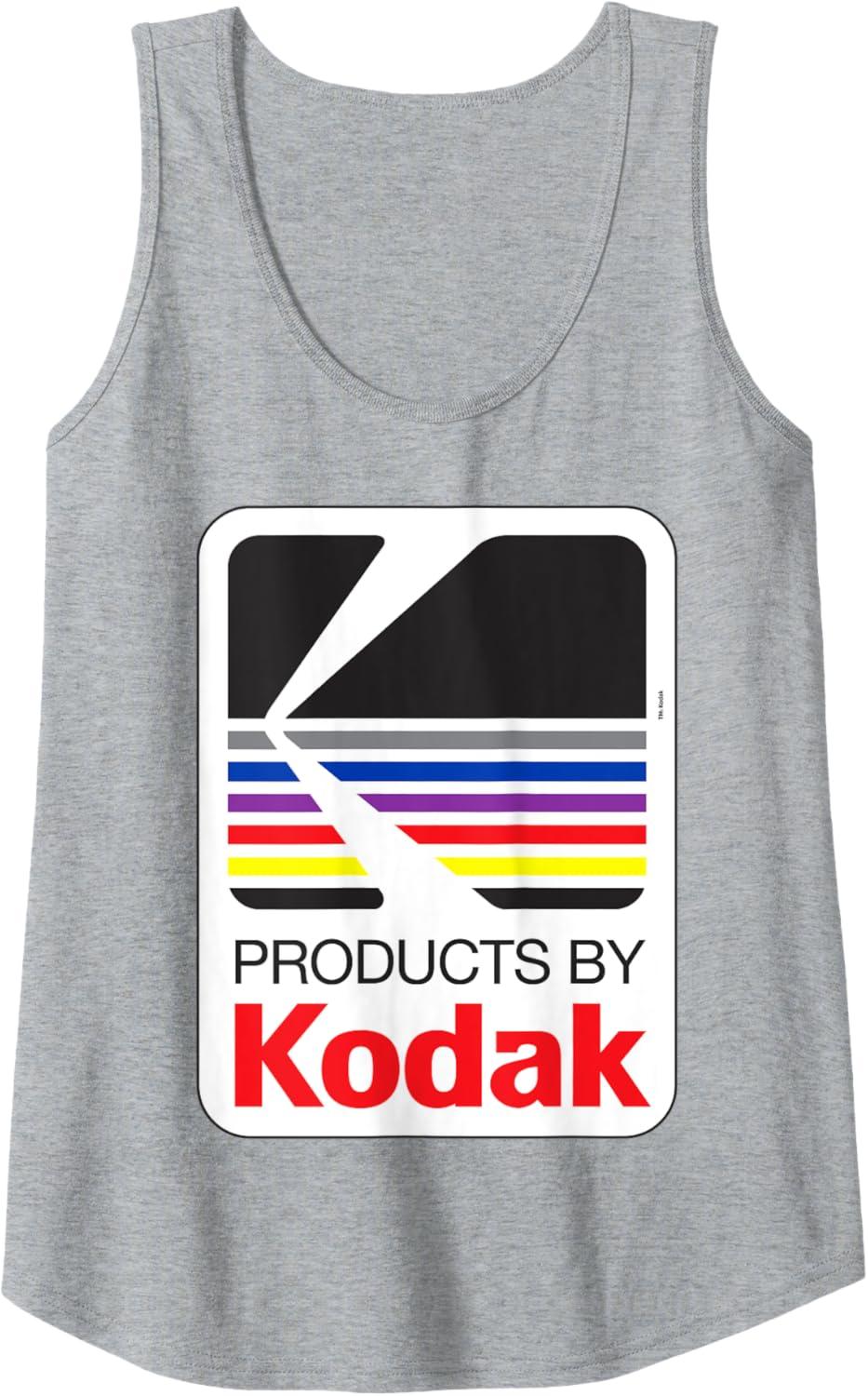 imageProducts By Kodak Vintage Logo Tank TopHeather Grey