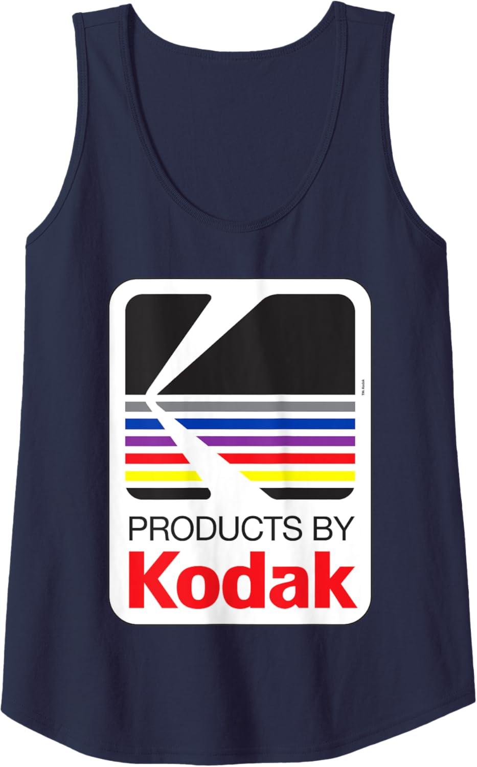 imageProducts By Kodak Vintage Logo Tank TopNavy Blue