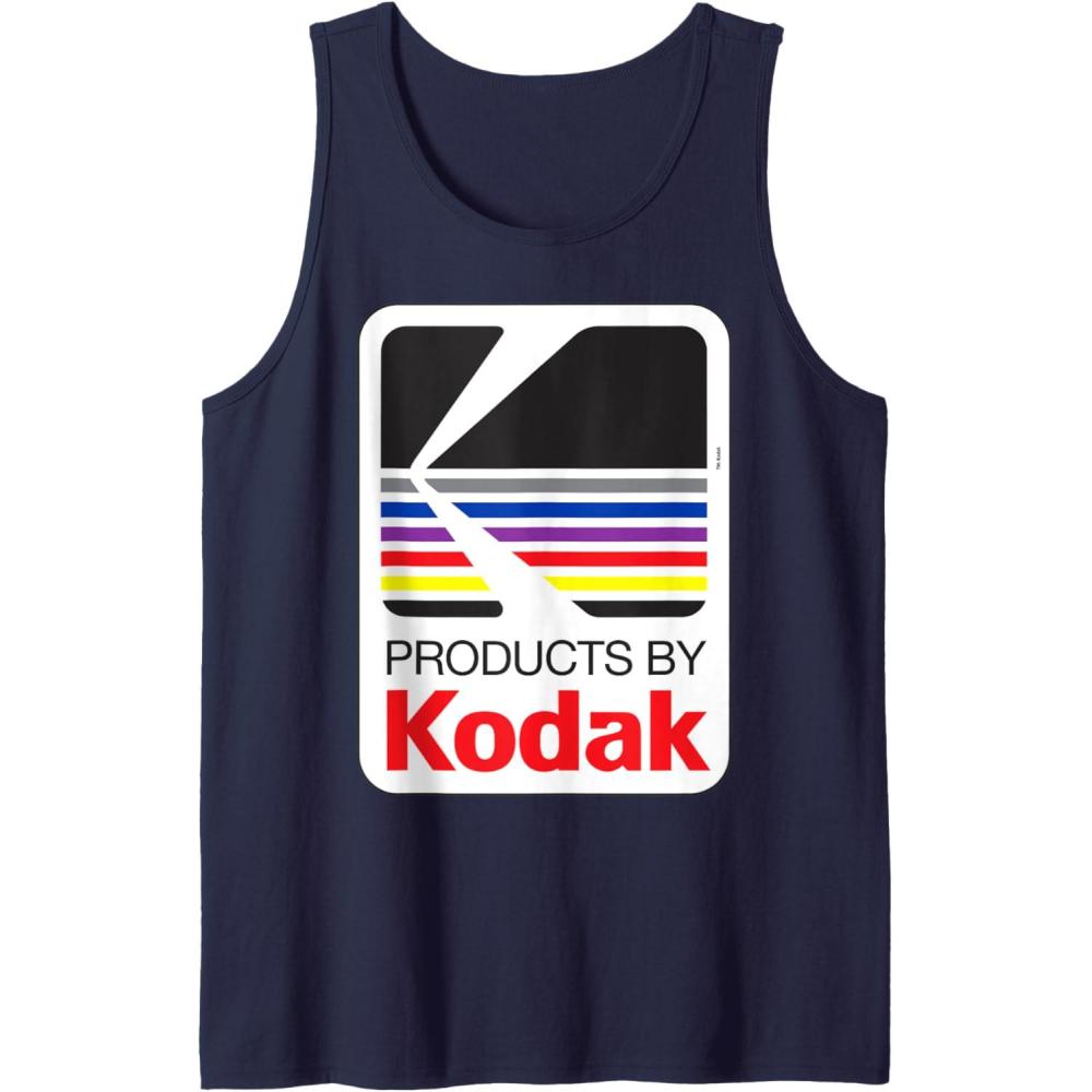 imageProducts By Kodak Vintage Logo Tank TopNavy Blue