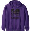 image80s Vintage Kodak Logo Zip HoodiePurple