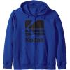image80s Vintage Kodak Logo Zip HoodieRoyal Blue