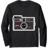 imageKODAK INSTAMATIC Camera Design Long Sleeve TShirtBlack